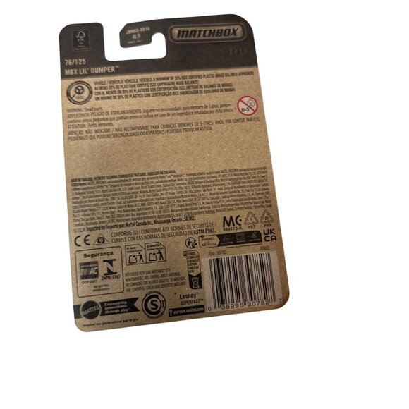 Matchbox MBX Lil Dumper 2025 Diecast Construction Truck Mini - Picture 2 of 7